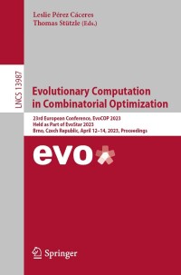 Cover image: Evolutionary Computation in Combinatorial Optimization 9783031300349