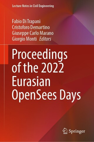 Cover image: Proceedings of the 2022 Eurasian OpenSees Days 9783031301247