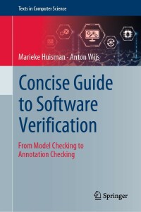 Cover image: Concise Guide to Software Verification 9783031301667