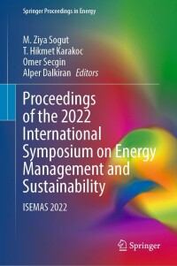 Immagine di copertina: Proceedings of the 2022 International Symposium on Energy Management and Sustainability 9783031301704