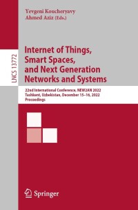 Cover image: Internet of Things, Smart Spaces, and Next Generation Networks and Systems 9783031302572