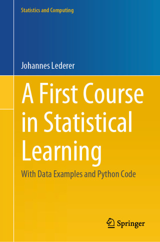 Titelbild: A First Course in Statistical Learning 9783031302756