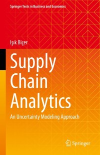 Imagen de portada: Supply Chain Analytics 9783031303463