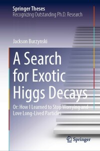 Cover image: A Search for Exotic Higgs Decays 9783031304651