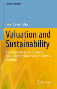 Omslagafbeelding: Valuation and Sustainability 9783031305320