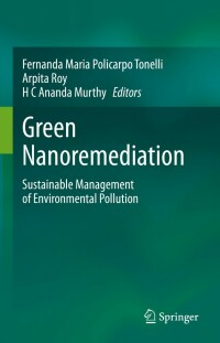 表紙画像: Green Nanoremediation 9783031305573