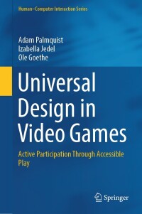 Imagen de portada: Universal Design in Video Games 9783031305948