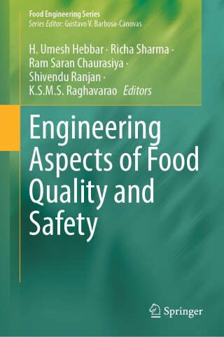 Imagen de portada: Engineering Aspects of Food Quality and Safety 9783031306822