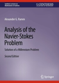 Omslagafbeelding: Analysis of the Navier-Stokes Problem 2nd edition 9783031307225