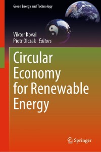 صورة الغلاف: Circular Economy for Renewable Energy 9783031307997