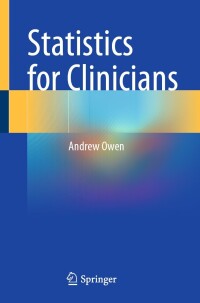 Cover image: Statistics for Clinicians 9783031309038