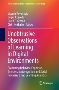 Cover image: Unobtrusive Observations of Learning in Digital Environments 9783031309915