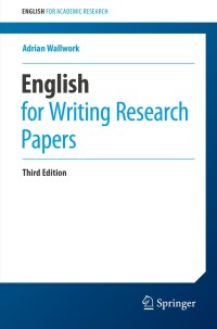 Immagine di copertina: English for Writing Research Papers 3rd edition 9783031310713