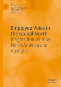 Cover image: Employee Voice in the Global North 9783031311222