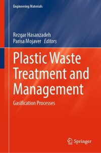 Cover image: Plastic Waste Treatment and Management 9783031311598