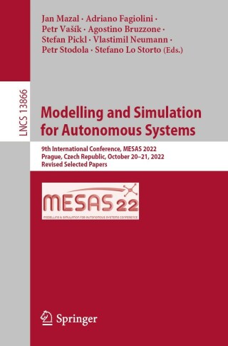 Cover image: Modelling and Simulation for Autonomous Systems 9783031312670
