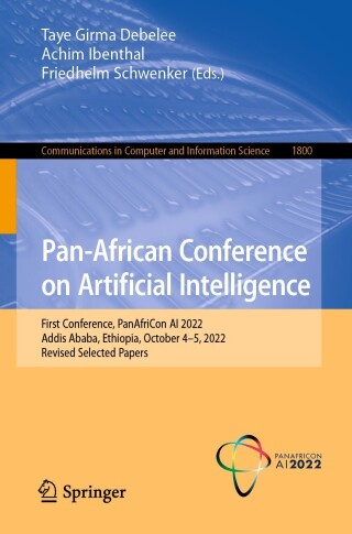 Imagen de portada: Pan-African Conference on Artificial Intelligence 9783031313264
