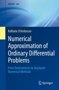 Cover image: Numerical Approximation of Ordinary Differential Problems 9783031313424