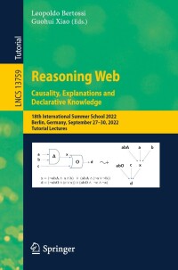 Imagen de portada: Reasoning Web. Causality, Explanations and Declarative Knowledge 9783031314131