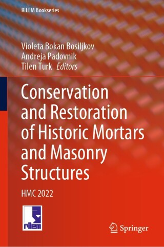 Cover image: Conservation and Restoration of Historic Mortars and Masonry Structures 9783031314711