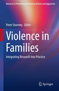 Cover image: Violence in Families 9783031315480