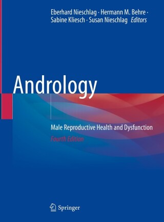 Cover image: Andrology 4th edition 9783031315732