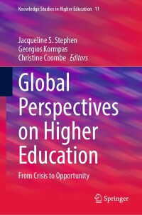 Cover image: Global Perspectives on Higher Education 9783031316456