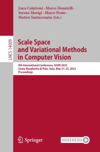 Omslagafbeelding: Scale Space and Variational Methods in Computer Vision 9783031319747