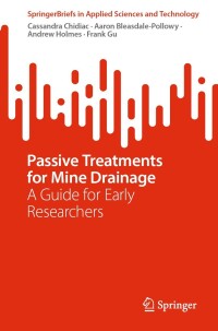 Cover image: Passive Treatments for Mine Drainage 9783031320484