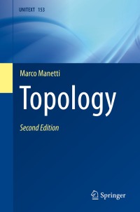 Cover image: Topology 2nd edition 9783031321412