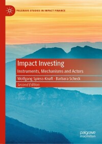 صورة الغلاف: Impact Investing 2nd edition 9783031321825