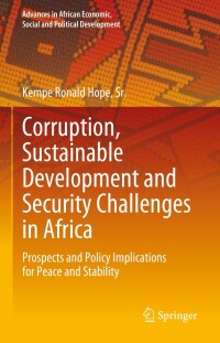 Imagen de portada: Corruption, Sustainable Development and Security Challenges in Africa 9783031322280