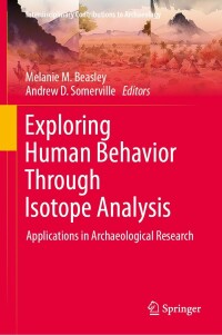 Cover image: Exploring Human Behavior Through Isotope Analysis 9783031322662