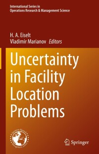 Imagen de portada: Uncertainty in Facility Location Problems 9783031323379