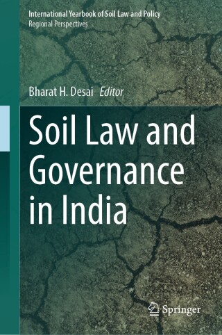 Titelbild: Soil Law and Governance in India 9783031323591