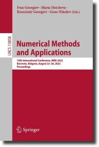 Cover image: Numerical Methods and Applications 9783031324116