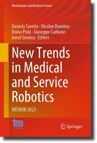 Cover image: New Trends in Medical and Service Robotics 9783031324451