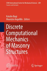 Immagine di copertina: Discrete Computational Mechanics of Masonry Structures 9783031324758