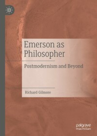 Cover image: Emerson as Philosopher 9783031325458