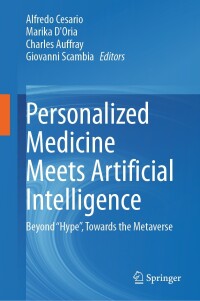Immagine di copertina: Personalized Medicine Meets Artificial Intelligence 9783031326134