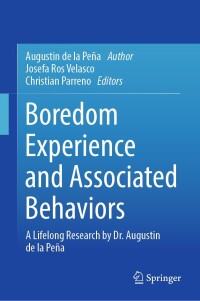 Imagen de portada: Boredom Experience and Associated Behaviors 9783031326844