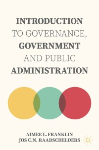 Cover image: Introduction to Governance, Government and Public Administration 9783031326882