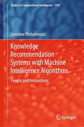 Cover image: Knowledge Recommendation Systems with Machine Intelligence Algorithms 9783031326950