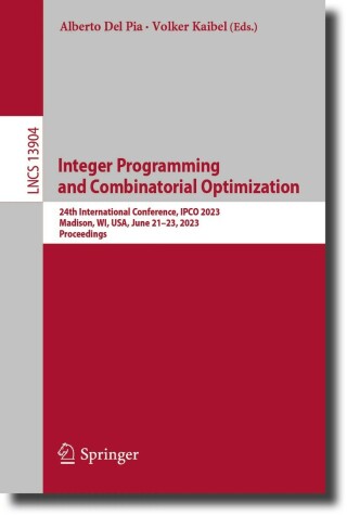 صورة الغلاف: Integer Programming and Combinatorial Optimization 9783031327254