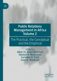 Imagen de portada: Public Relations Management in Africa Volume 2 9783031327506