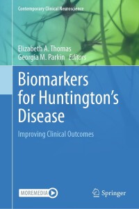 Cover image: Biomarkers for Huntington's Disease 9783031328145