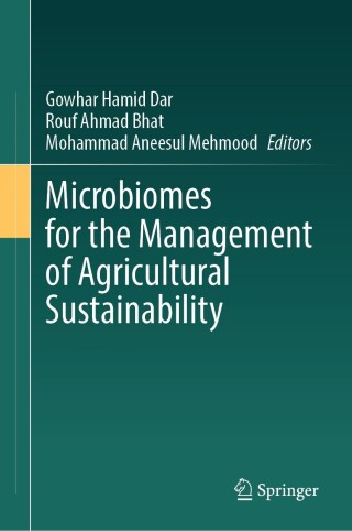 Cover image: Microbiomes for the Management of Agricultural Sustainability 9783031329661