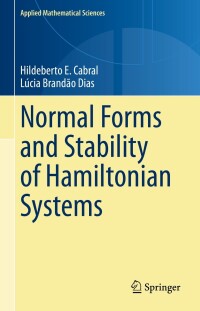 Cover image: Normal Forms and Stability of Hamiltonian Systems 9783031330452