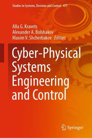 Cover image: Cyber-Physical Systems Engineering and Control 9783031331589