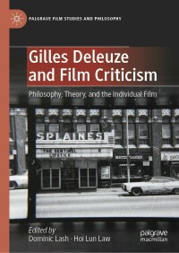 Cover image: Gilles Deleuze and Film Criticism 9783031333040